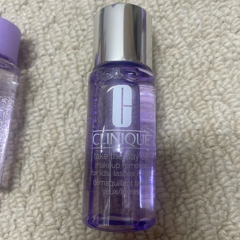 New! 7 Clinique Take The Day Off Makeup Remover Lids Lashes Lips Trial 1…